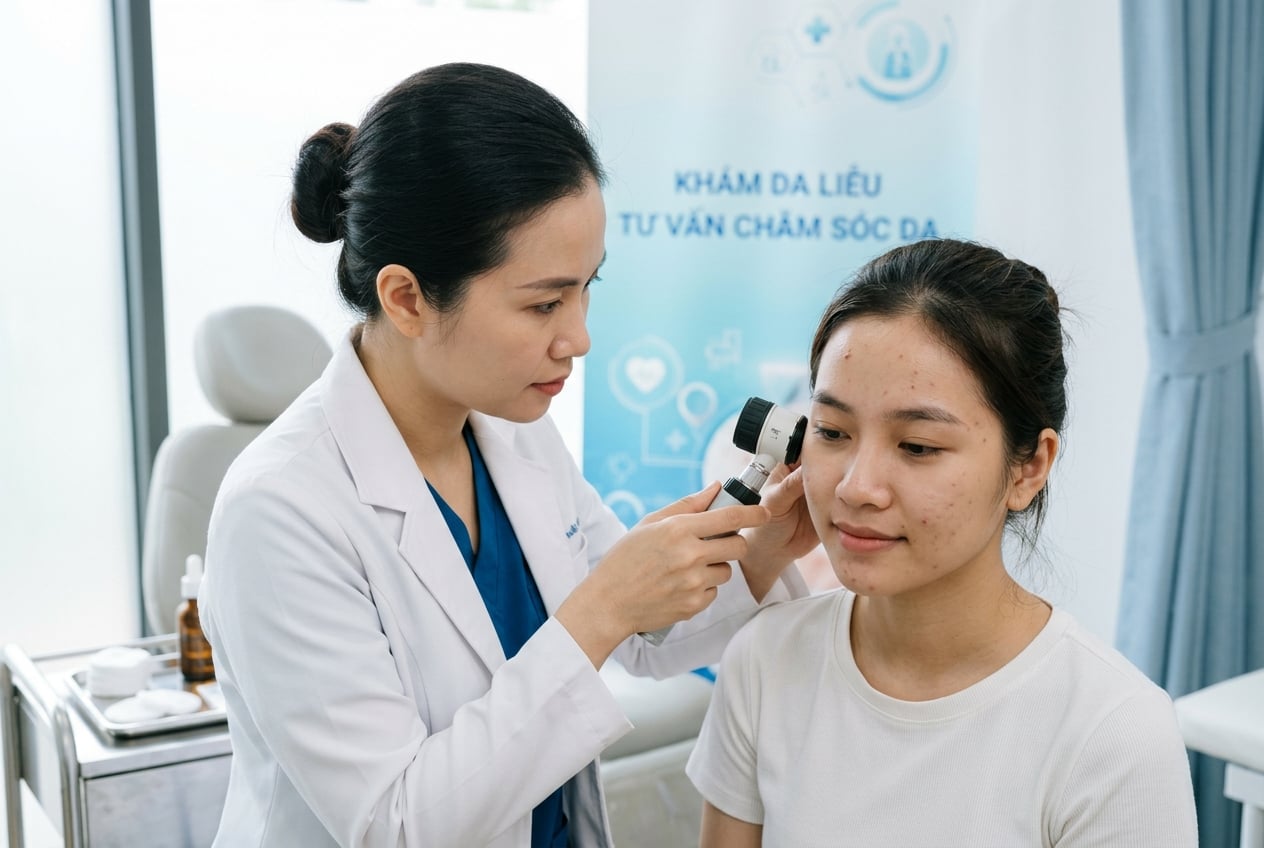 phòng khám da liễu uy